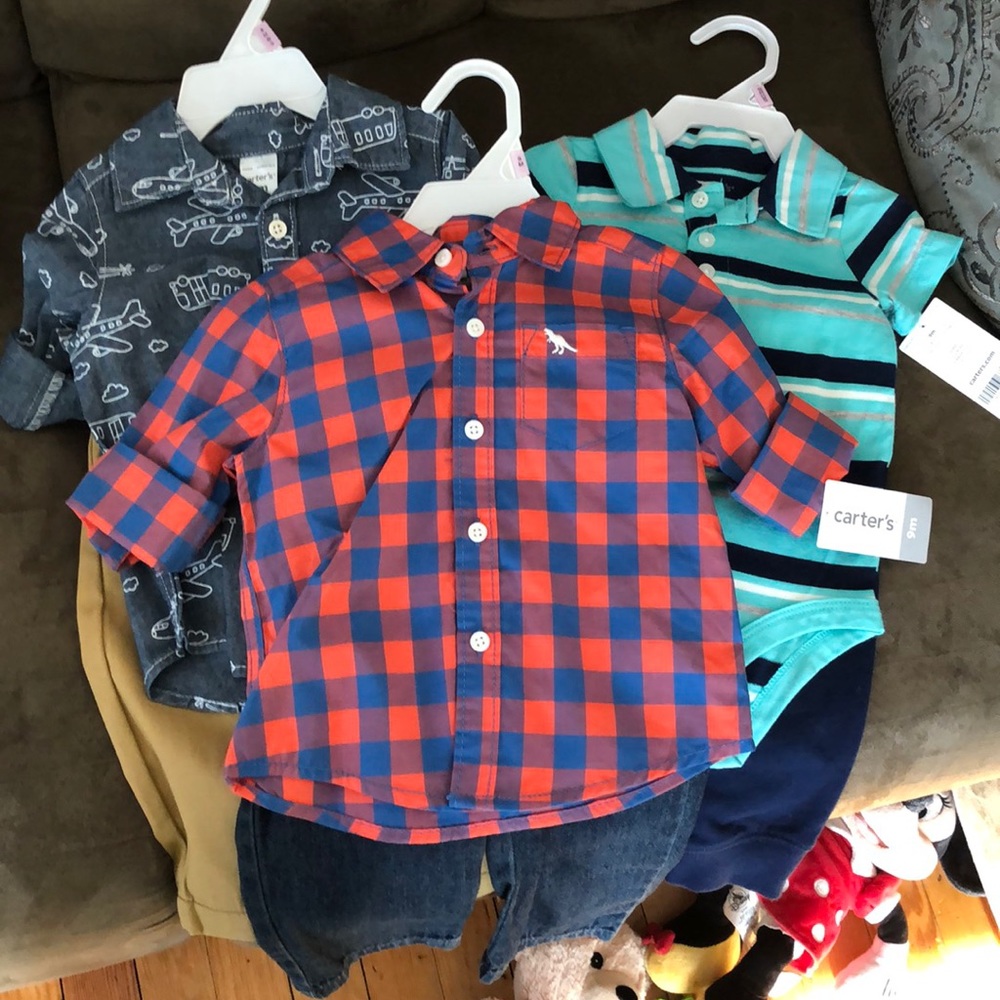 4 sets of Carter’s Boys 9m outfits